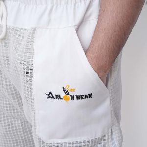 Sting Proof Breathable Mesh Beekeeping Trousers with Elastic Cuffs for Apiary Work