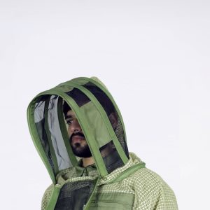 Professional Sting-Proof Beekeeping Fencing Hood Veil Arlon Gear Bee Suit with 3D Mesh Hood