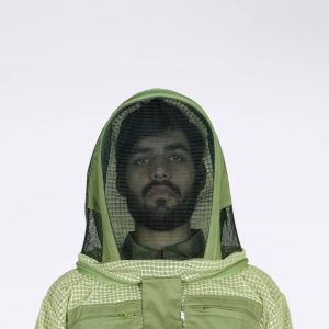 Professional Sting-Proof Beekeeping Fencing Hood Veil Arlon Gear Bee Suit with 3D Mesh Hood