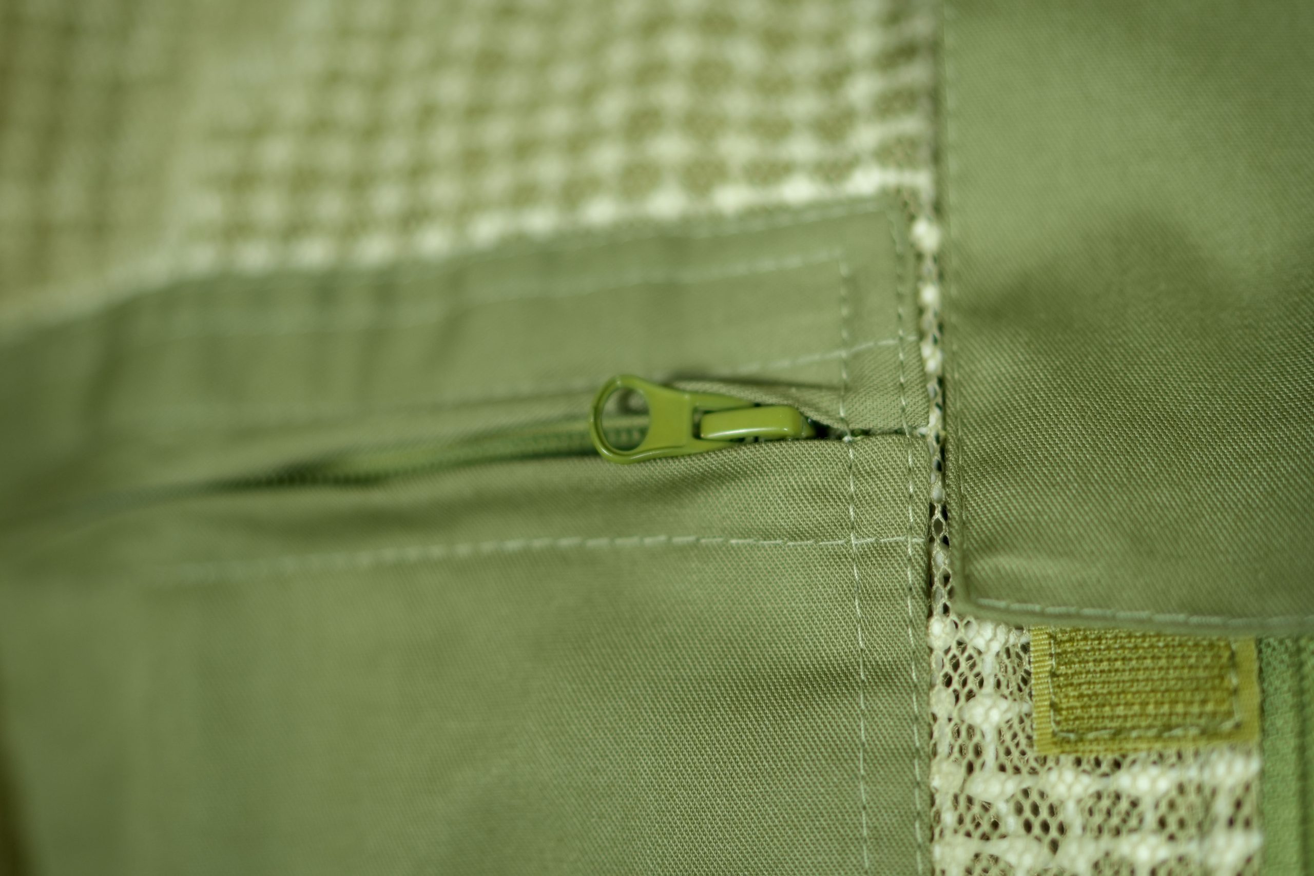 Olive Green Reinforced Protective Adjustable Round Beekeeping Jacket of Arlon Bee Gear - Image 4